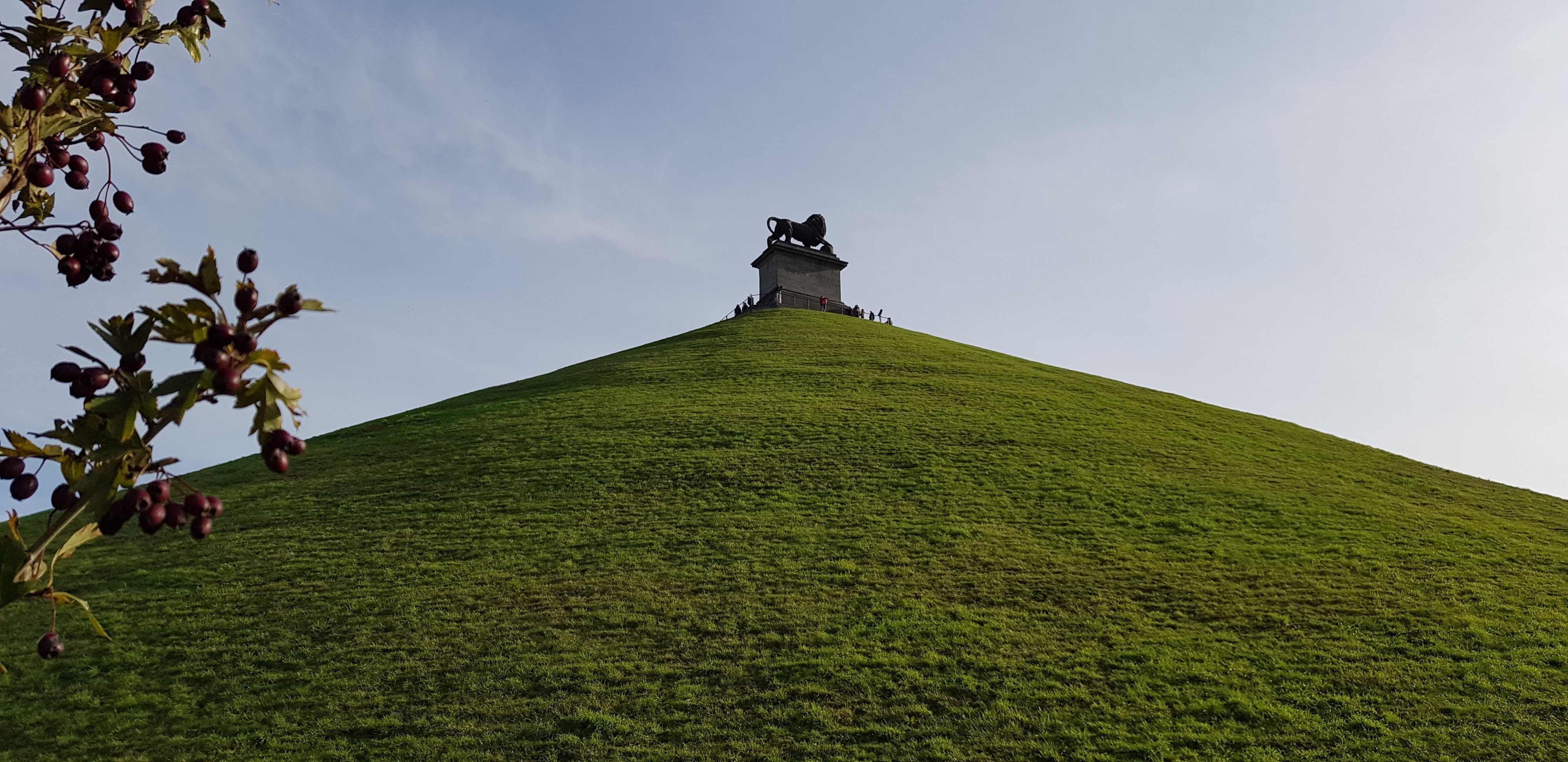La Butte du Lion in Waterloo